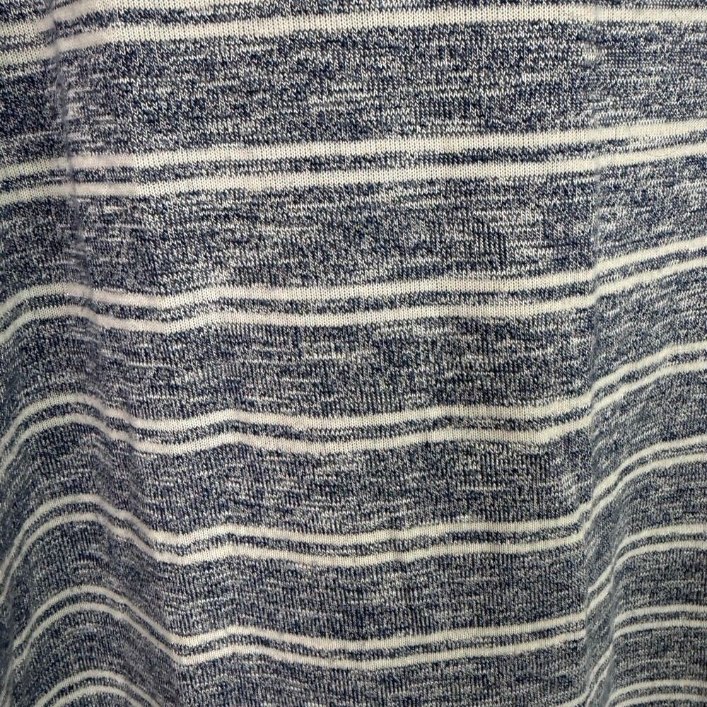 Olive + Oak Blue White Stripe Cowl Neck XL - Picture 8 of 8